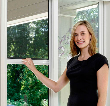Retractable insect screens for windows are a great modern solution for keeping bugs out.